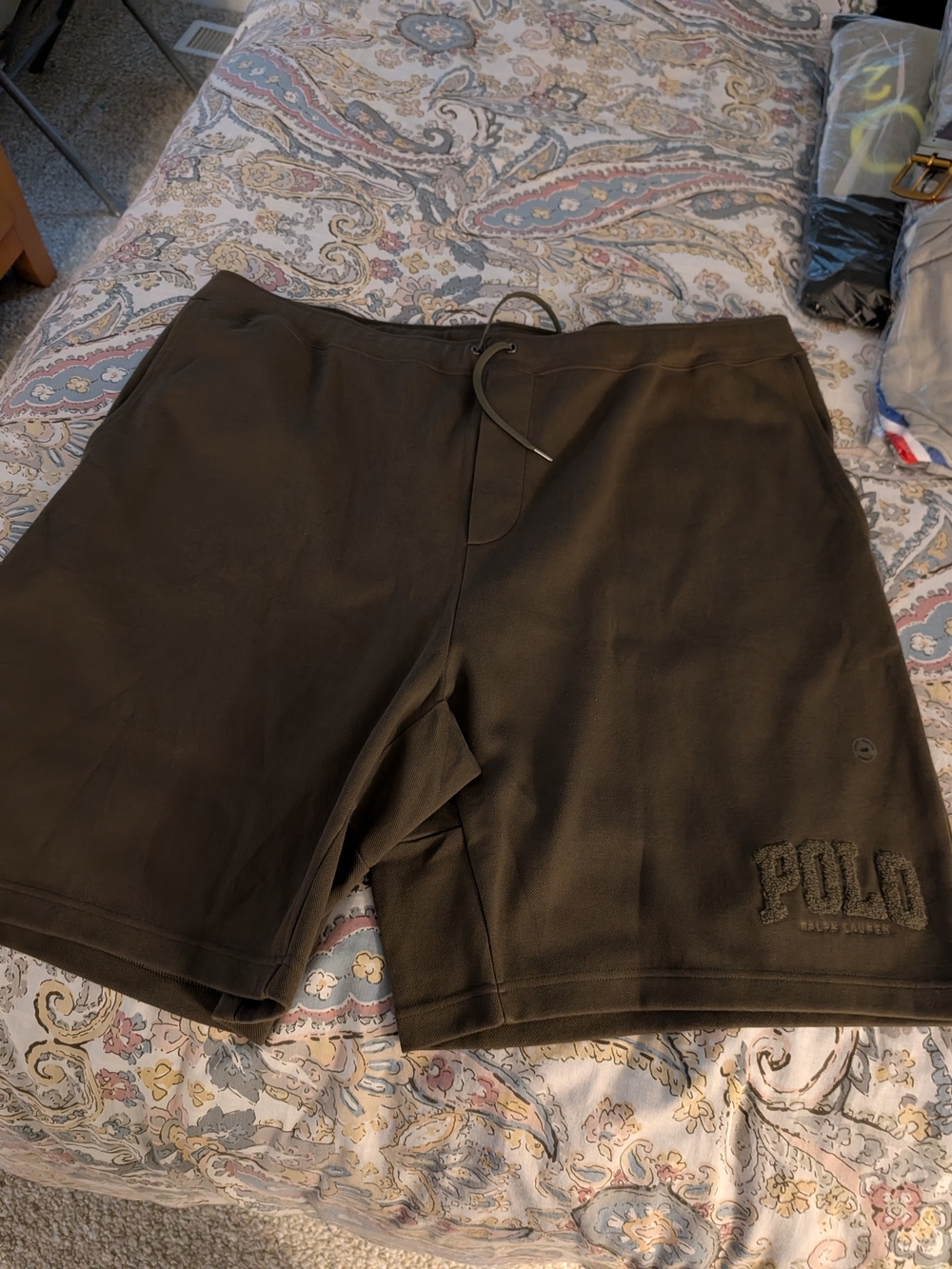 Ralph Lauren Men’s Brown Athletic Drawstring Shorts